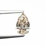 Load image into Gallery viewer, 1.05ct 8.25x5.15x3.51mm VS2 Fancy Yellowish Brown Geo Pear Step Cut 28055-01
