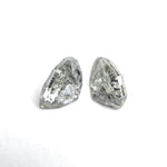 Load image into Gallery viewer, 1.07cttw 2pc 5.84x3.26x2.98mm 6.02x3.62x3.19mm Polished Raw Diamond Matching Pair 🇨🇦 28165-01
