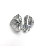 Load image into Gallery viewer, 1.57cttw 2pc 6.67x4.13x3.26mm 6.68x5.17x3.69mm Polish Raw Diamond Matching Pair 🇨🇦 28168-01
