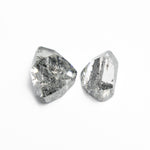 Load image into Gallery viewer, 1.57cttw 2pc 6.67x4.13x3.26mm 6.68x5.17x3.69mm Polish Raw Diamond Matching Pair 🇨🇦 28168-01
