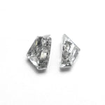 Load image into Gallery viewer, 1.57cttw 2pc 6.67x4.13x3.26mm 6.68x5.17x3.69mm Polish Raw Diamond Matching Pair 🇨🇦 28168-01
