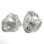 Load image into Gallery viewer, 3.47cttw 2pc 9.28x7.63x3.06mm 8.51x7.60x3.15mm Polished Raw Diamond Matching Pair 🇨🇦 28188-01
