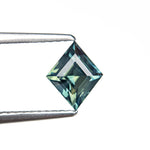 Load image into Gallery viewer, 0.98ct 7.89x6.43x3.77mm Lozenge Step Cut Sapphire 28199-01
