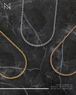 Load image into Gallery viewer, 18K Yellow Gold Diamond Cut Chain

