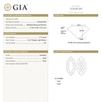 Load image into Gallery viewer, 2.72ct 17.65x6.98x2.94mm GIA SI1 S-T Modern Antique Moval Brilliant 27760-01
