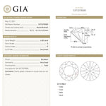 Load image into Gallery viewer, 4.00ct 10.13x10.12x6.25mm GIA I2 Fancy White Round Brilliant 19263-01 - Misfit Diamonds
