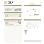 Load image into Gallery viewer, 3.15ct 10.56x9.17x3.79mm GIA M VVS2 Hexagon Step Cut 23430-01
