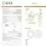 Load image into Gallery viewer, 4.61ct 9.25x9.14x5.80mm GIA I3 Fancy Grey Cushion Brilliant 18859-01
