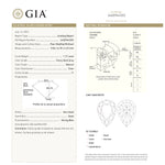 Load image into Gallery viewer, 1.77ct 9.06x6.18x4.23mm GIA I1 Fancy Grey Pear Brilliant 25493-01
