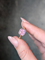 Load image into Gallery viewer, 14K Yellow Gold 3.77ct Cushion Brilliant Sapphire Afterglow Ring
