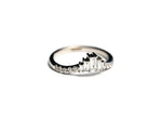 Load image into Gallery viewer, 14K White Gold Baguette Equinox Natural Diamond Band
