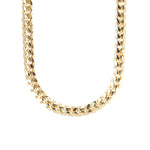 Load image into Gallery viewer, Solid 18K Yellow Gold Cuban Links Necklace
