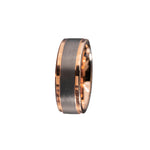 Load image into Gallery viewer, Custom 14K Rose Gold And Tantalum Ring
