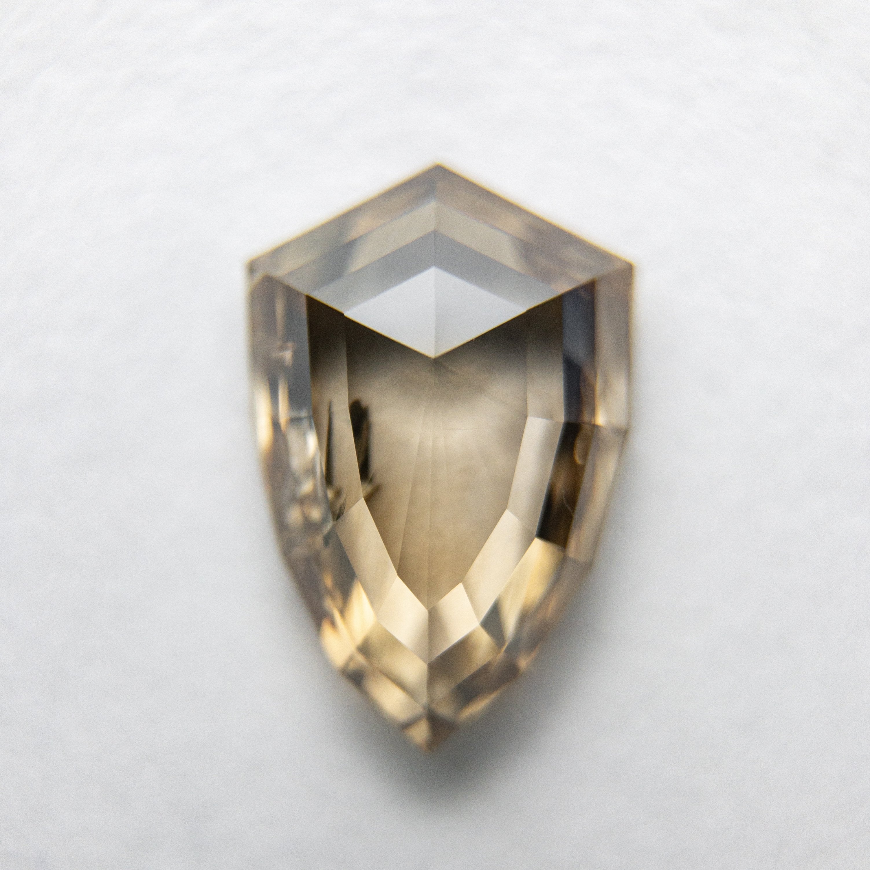 1.66ct 9.75x6.45x3.05mm Shield Rosecut 18090-21 - Misfit Diamonds