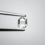 Load image into Gallery viewer, 0.49ct 5.53x4.18x2.36mm VS2 J/K Hexagon Rosecut 18107-02 - Misfit Diamonds
