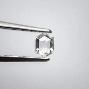 0.49ct 5.53x4.18x2.36mm VS2 J/K Hexagon Rosecut 18107-02 - Misfit Diamonds