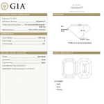 Load image into Gallery viewer, 1.00ct 7.57x5.79x2.26mm GIA VS1 E Cut Corner Rectangle Step Cut 18333-01
