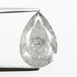 Load image into Gallery viewer, 5.02ct 13.36x8.91x5.62mm Grey Pear Brilliant Cut 18444-01
