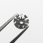 Load image into Gallery viewer, 1.06ct 6.53x6.50x3.97mm SI2 Grey Round Brilliant 18462-01 - Misfit Diamonds
