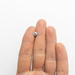Load image into Gallery viewer, 1.06ct 6.53x6.50x3.97mm SI2 Grey Round Brilliant 18462-01 - Misfit Diamonds
