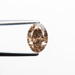 Load image into Gallery viewer, 1.13ct 7.50x5.15x3.68mm Argyle GIA VS2 Fancy Brown Orange Oval Brilliant 18558-01
