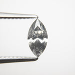 Load image into Gallery viewer, 0.71ct 8.81x4.61mm SI2 Fancy Dark Grey Marquise Brilliant 18717-01
