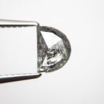 Load image into Gallery viewer, 1.51ct 8.12x5.98x3.44mm Half Moon Rosecut 18726-12
