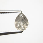 Load image into Gallery viewer, 1.07ct 7.47x5.56x3.80mm Salt and Pepper Pear Brilliant 18732-01
