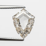Load image into Gallery viewer, 2.57ct 12.31x9.07x3.29mm VS1 Light Champagne Shield Rosecut 18854-01
