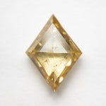 Load image into Gallery viewer, 2.67ct 12.63x9.33x3.92mm Apricot (Fancy Orange-Yellow) Lozenge Rosecut 18857-01 - Misfit Diamonds
