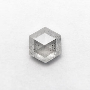 1.55ct 7.65x6.71x3.87mm Hexagon Rosecut 18899-08 - Misfit Diamonds