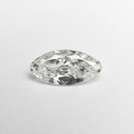 Load image into Gallery viewer, 0.73ct 9.42x4.75x2.31mm GIA VVS1 G Moval Modern Antique Cut 19003-02

