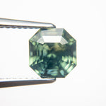 Load image into Gallery viewer, 3.23ct 8.24x7.87x6.01mm Cut Corner Square Step Cut Sapphire 19040-01
