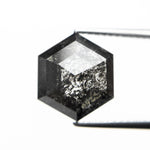 Load image into Gallery viewer, 3.22ct 11.12x9.60x3.79mm Hexagon Rosecut 19069-01 - Misfit Diamonds
