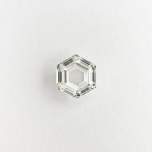 0.61ct 5.53x4.80x2.57mm SI2 I Hexagon Step Cut 19386-15 🇨🇦