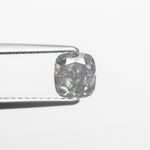 Load image into Gallery viewer, 1.00ct 5.74x5.24x3.68mm GIA SI1 Fancy Grey Cushion Brilliant 19412-01
