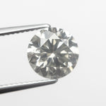 Load image into Gallery viewer, 3.11ct 9.16x9.13x5.87mm VS2 Fancy Grey Round Brilliant 19416-01

