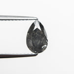 Load image into Gallery viewer, 1.11ct 8.05x5.22x3.52mm Fancy Grey Pear Brilliant 19909-01
