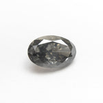 Load image into Gallery viewer, 1.25ct 8.25x5.51x3.40mm Fancy Dark Grey Oval Brilliant 19913-10
