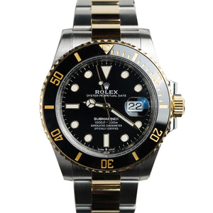 Rolex 2021 Submariner Date 41mm Black Dial Two Tone 126613LN Pre-Owned