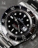 Load image into Gallery viewer, Rolex Sea-Dweller 43mm Stainless Ceramic Black Dial  Mark II 50th Anniversary Watch 2022
