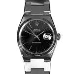 Load image into Gallery viewer, Rolex Datejust Oyster Quartz 17000 Stainless Case Black Dial 36mm Pre-Owned
