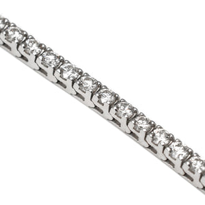 14K White Gold Diamond Bracelet (5.00CT)