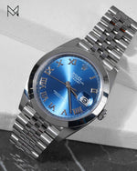 Load image into Gallery viewer, Rolex Datejust 41mm Blue Roman Dial 126300
