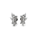 Load image into Gallery viewer, 18K White Gold Red Carpet Diamond Earrings
