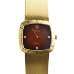 Load image into Gallery viewer, Rolex Cellini 18K Yellow Gold Vintage Watch Year 1976 with Diamond Dial
