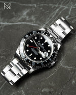 Load image into Gallery viewer, Rolex GMT Master II Auto 40mm Steel Mens Watch 16710
