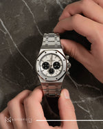 Load image into Gallery viewer, Audemars Piguet Royal Oak Chronograph Panda Dial 26331ST.OO.1200ST.03 Pre-Owned

