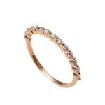 Load image into Gallery viewer, 18K Gold Bubble Set Diamond Ring
