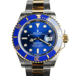 Load image into Gallery viewer, Rolex Submariner Date 40mm Two Tone Gold Blue Dial Watch 116613LB
